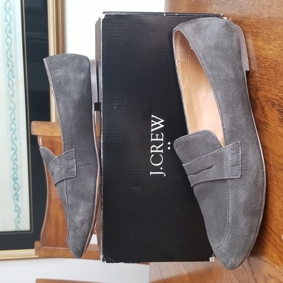 J.crew gray suede penny loafers - Picture 11 of 11